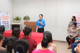 Nguyên Kim Loan, vice-présidente de la Fédération du travail de Hô Chi Minh-Ville. Photo: VNA