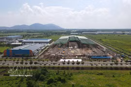 La parc industriel de Châu Duc, à Hô Chi Minh-Ville. Photo: VNA