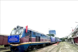 Le fret ferroviaire Chine-Vietnam s'envole en janvier. Photo: VNA