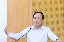 Trinh Van Quyet, membre du Bureau politique, secrétaire du Comité central et chef de la Commission de la sensibilisation, de l’éducation et de la mobilisation des masses du Parti communiste du Vietnam (PCV). Photo: VNA