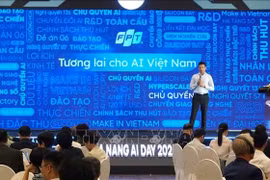 Colloque : « L’intelligence artificielle – Un nouveau moteur de développement pour Da Nang ». Photo: VNA