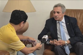 Mourad Lamoudi, représentant du Front de libération nationale (FLN) d’Algérie. Photo: VNA