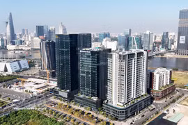 Le Centre financier international de Hô Chi Minh-Ville devrait entrer en service d’ici la fin de l’année. Photo: VNA