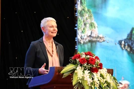 Hilde Solbakken, ambassadrice de Norvège au Vietnam. Photo: VNA