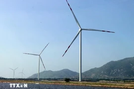 Un parc éolien au Vietnam. Photo: VNA