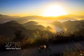 Le col de Keo Lôm, province de Diên Biên. Photo: VNA