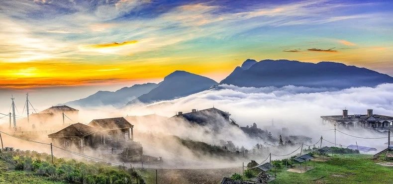 La beauté du mont Mau Son