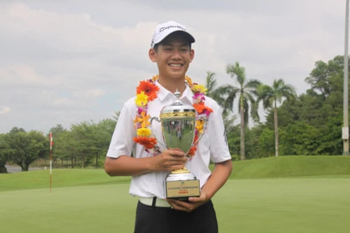 Le Vietnamien Dang Quang Anh inscrit au classement mondial pour les golfeurs amateurs