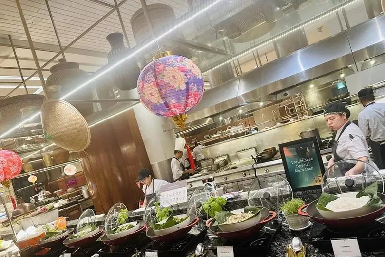 La cuisine vietnamienne est présentée lors d'un événement organisé le 29 août à Tel-Aviv, en Israël. Photo: VNA