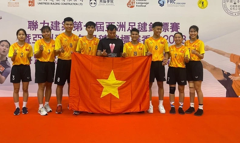 Championnats asiatiques de plumfoot et de plumfoot des jeunes : le Vietnam remporte 6 médailles d'or