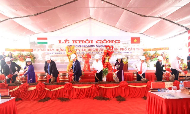 Mise en chantier de l’hôpital d'oncologie le plus moderne du delta du Mékong