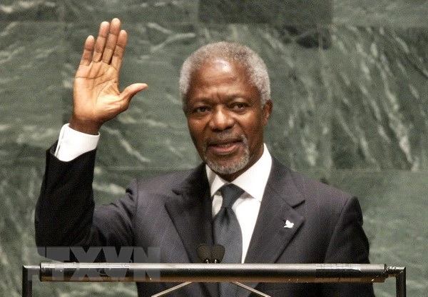 Condoléances pour le décès de Kofi Annan