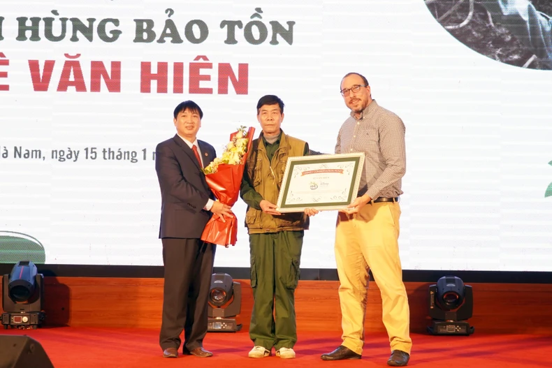 Un deuxième Vietnamien reçoit le titre de Disney Conservation Hero