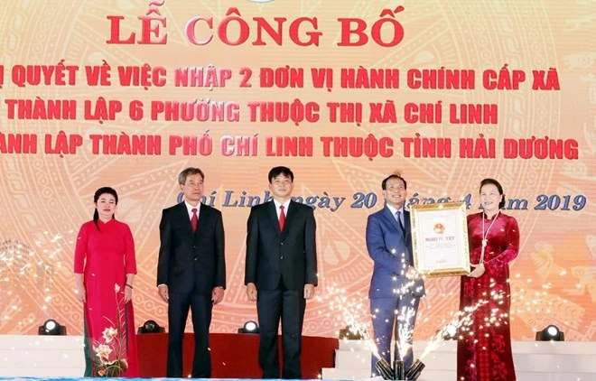 Hai Duong : le chef-lieu de Chi Linh devient ville