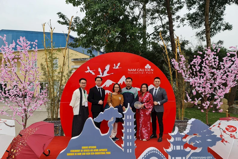 Un jardin de style japonais inauguré à Hai Phong