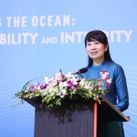 La professeure associée et docteure Nguyen Thi Lan Anh, directrice adjointe de l'Académie diplomatique du Vietnam, est la candidate vietnamienne au poste de juge au Tribunal international du droit de la mer (TIDM) pour le mandat 2026-2035. Photo : ministère des Affaires étrangères