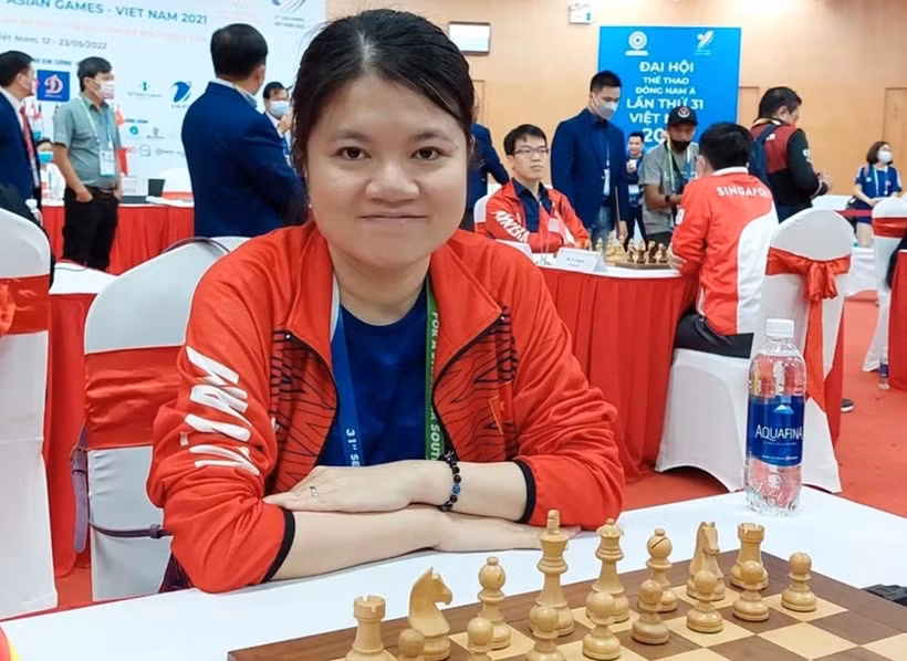 Le Maître international féminin Pham Lê Thao Nguyên. Photo: baovanhoa.vn