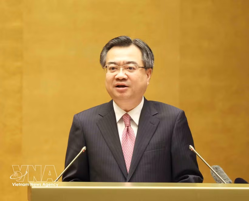 Le chef de la Commission centrale des politiques et des stratégies, Nguyên Thanh Nghi. Photo: VNA