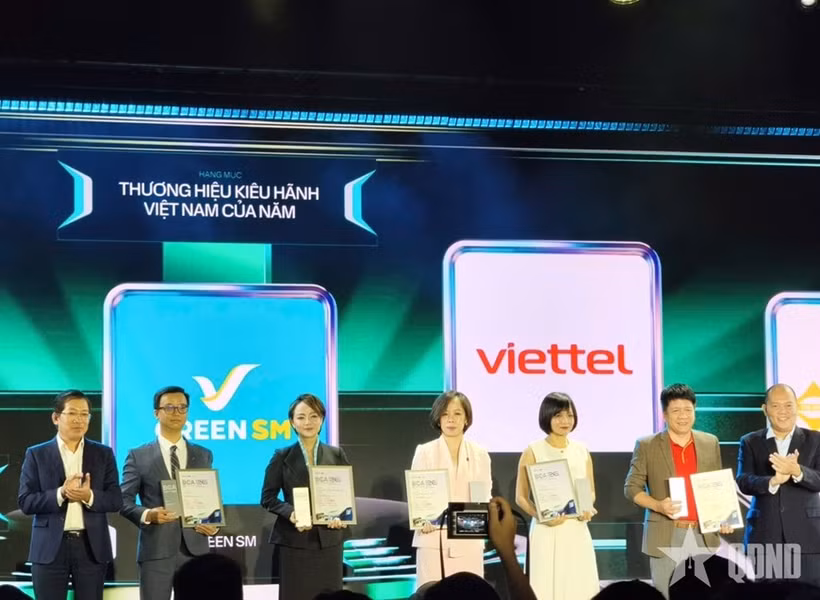 Cérémonie de remise des prix. Photo: qdnd.vn