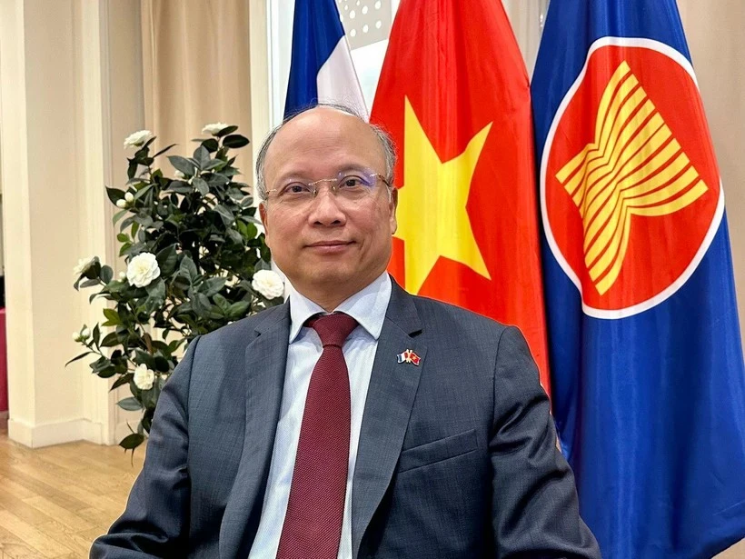 L'ambassadeur du Vietnam en France, Dinh Toan Thang. Photo : VNA