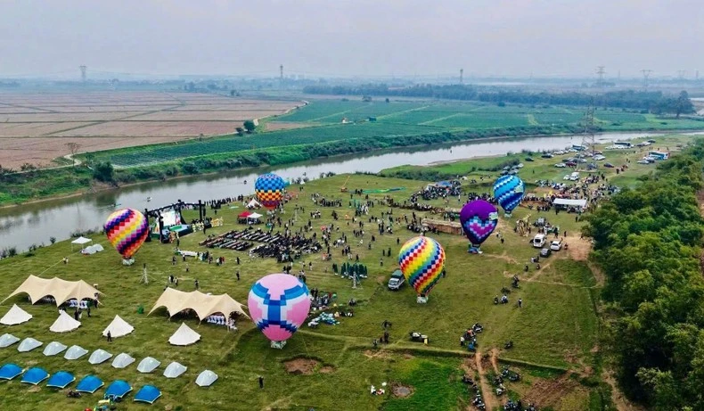 Les produits de tourisme vert de Da Phuc seront mis en valeur dans le cadre du programme « Get on Hanoi 2026 ». Photo : Tourisme vert de Da Phuc