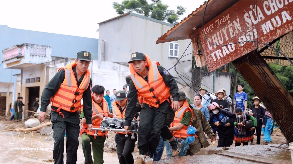 Lai Chau s'efforce de réparer les dégâts causés par les crues éclair à Muong Than