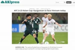 Le quotidien Aki Press souligne que les joueurs vietnamiens abordent ce choc avec un capital confiance élevé après leur victoire convaincante (2-0) face à la Jordanie. Phôt: VNA
