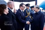 Le secrétaire général du Parti et président de la République, Tô Lâm, à l'aéroport international d'Auckland, en août 2026. Photo: VNA