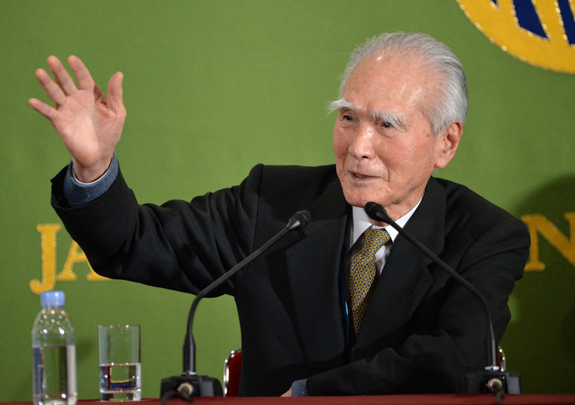 L'ancien Premier ministre japonais Murayama Tomiichi.Photo : AFP/Tuoi tre.vn