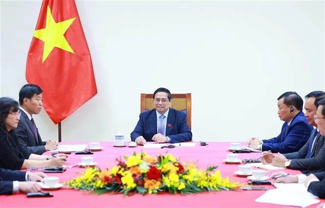 Le Premier ministre Pham Minh Chinh. Photo: VNA