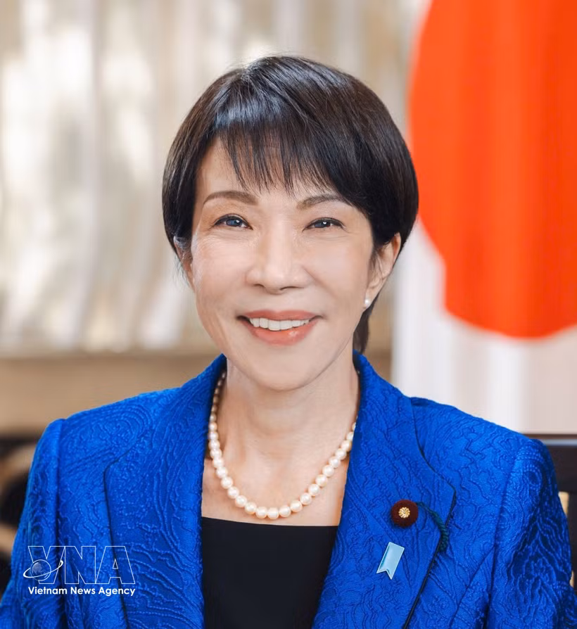 La Première ministre japonaise Takaichi Sanae. Photo: VNA