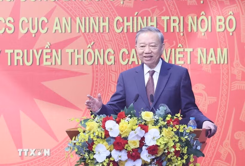 Le secrétaire général du Parti communiste du Vietnam (PCV) Tô Lâm. Photo: VNA