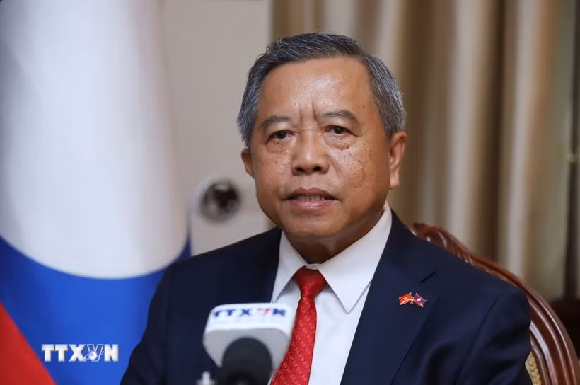 Le ministre lao des Technologies et de la Communication, Boviengkham Vongdara. Photo: VNA