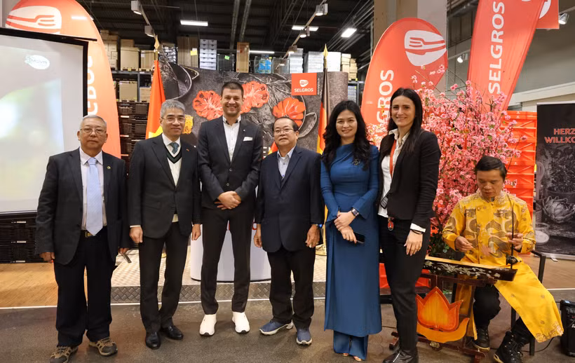 La « Journée des produits vietnamiens » au supermarché Selgros Berlin-Lichtenberg. Photo: VNA
