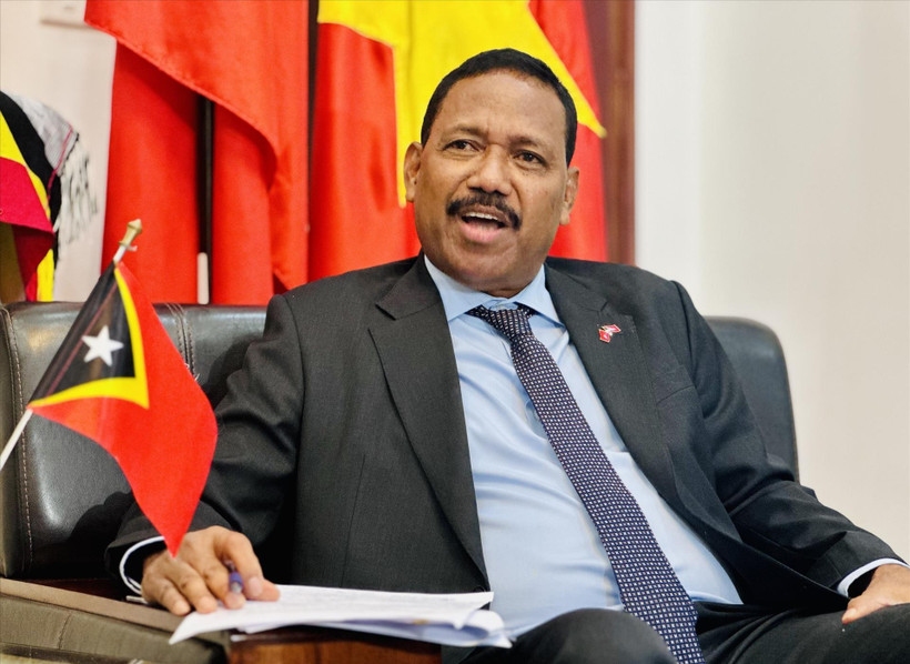 L’ambassadeur du Timor-Leste au Vietnam, Joao Pereira. Photo: VNA