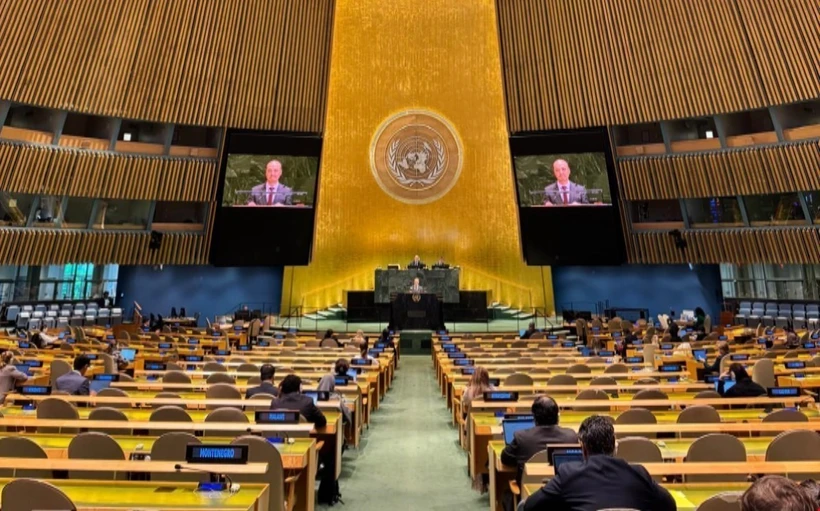 La Session extraordinaire d'urgence de l’Assemblée générale des Nations Unies. Photo: VNA