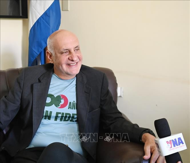 Le président de l’Union des journalistes de Cuba (UPEC), Ricardo Ronquillo Bello. Photo: VNA