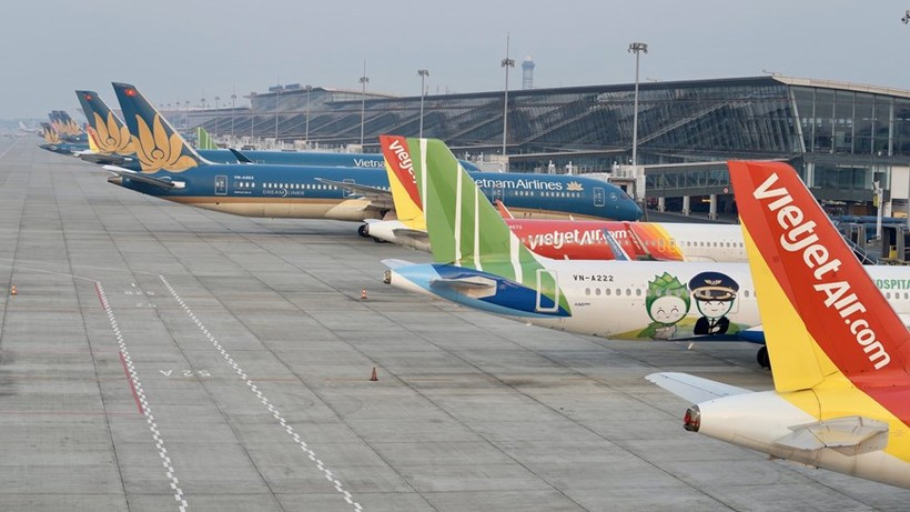  Le Vietnam a rejoint le Système de compensation et de réduction des émissions de carbone pour l'aviation internationale (CORSIA) durant la phase volontaire, à compter du 1er janvier 2026. Photo: Vietnam+