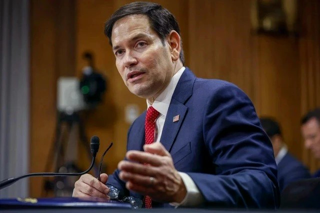 Le nouveau secrétaire d'État américain Marco Rubio. Photo: VNA