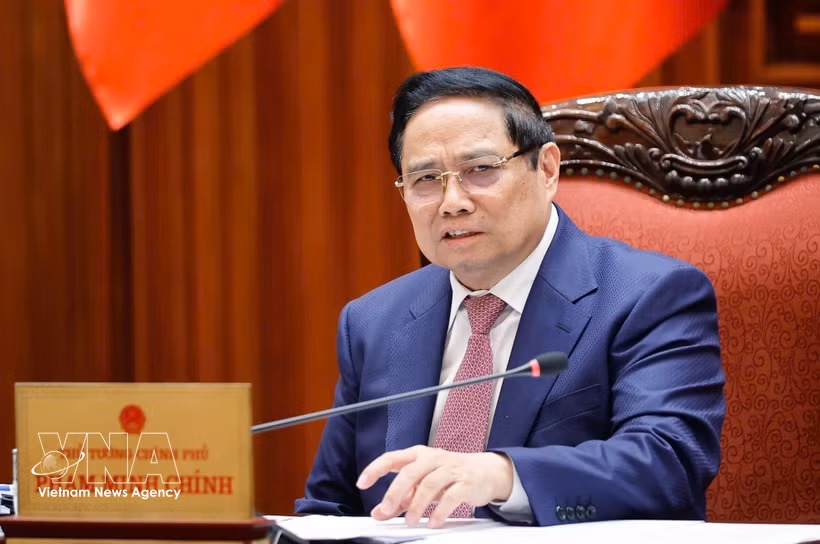 Le Premier ministre Pham Minh Chinh. Photo: VNA