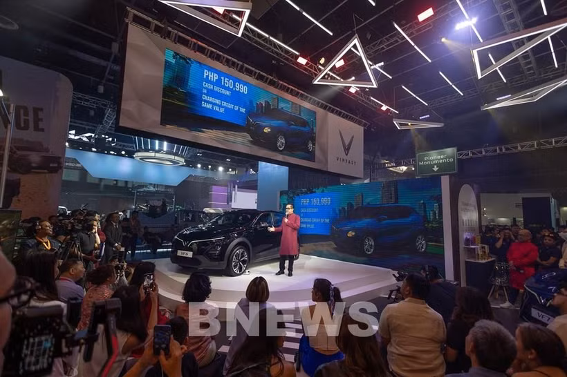 VinFast lance son SUV électrique VF 6 aux Philippines avec une offre de recharge gratuite. Photo: Bnews