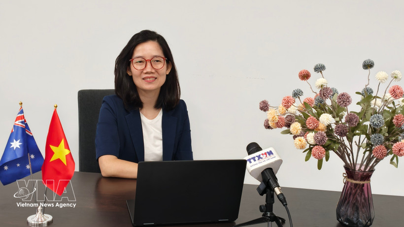Tran Thi Thanh My, cheffe du Bureau commercial du Vietnam en Australie. Photo: VNA