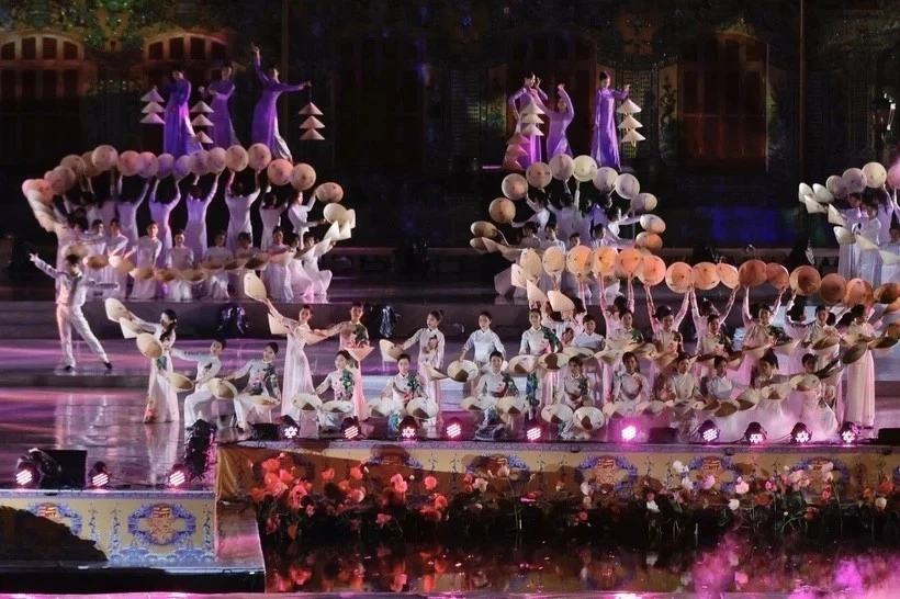 Huê, l’ancienne capitale impériale, accueillera l’Année nationale du tourisme 2025 et le Festival de Huê. Photo: Vietnamplus