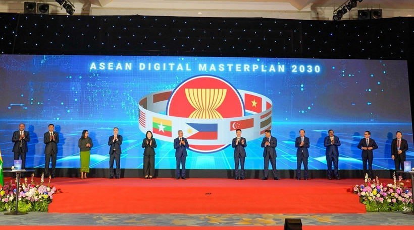 Cérémonie de clôture de la 6ᵉ réunion des ministres du Numérique de l’ASEAN. Photo: VNA