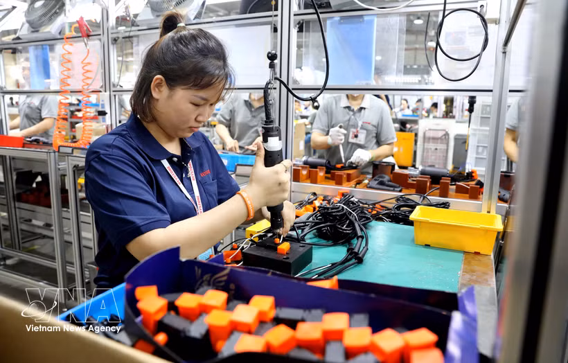 L’adoption progressive de critères de productivité apparaît comme un levier de croissance pour les entreprises. Photo: VNA