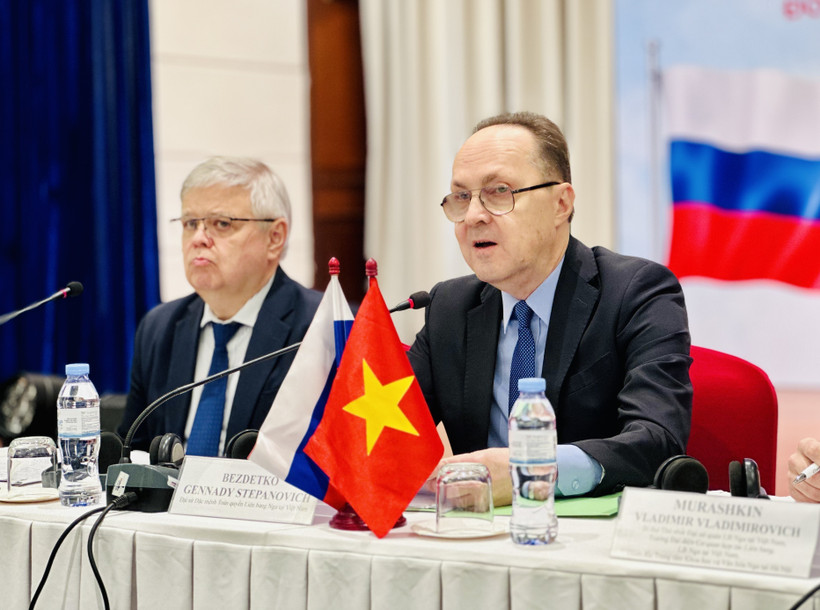 Ambassadeur russe au Vietnam, Gennady Stepanovich Bezdetko. Photo: VNA