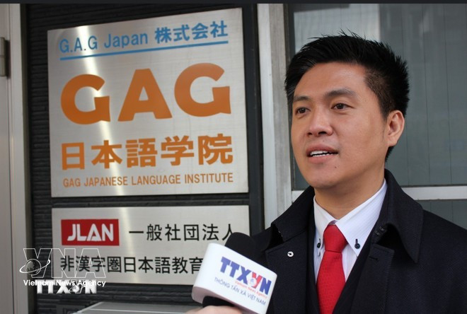 Nguyen Duy Anh, président d’honneur de l’Association des Vietnamiens dans la préfecture de Fukuoka au Japon et secrétaire général du Réseau mondial pour l'enseignement du vietnamien et de la culture vietnamienne. Photo: VNA