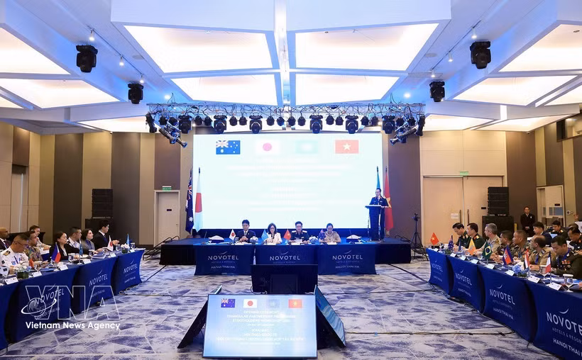 Le 24 juin à Hanoï, le Vietnam a accueilli le séminaire international intitulé « Partenaires du programme de coopération triangulaire (PPT) de l'ONU », organisé conjointement avec les Nations unies, l’Australie et le Japon. Photo: VNA