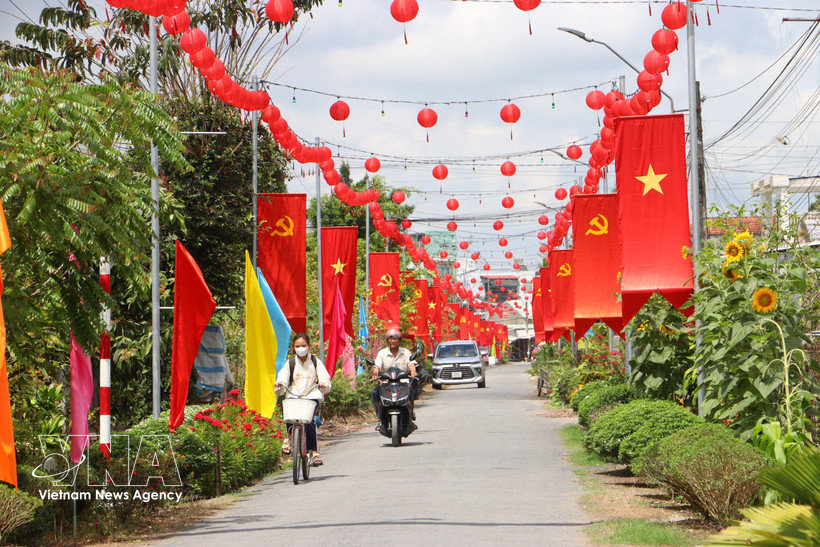 Vinh Long compte plus de 3,2 millions d'électeurs. La province élira 18 députés à l'Assemblée nationale, 85 députés au Conseil populaire provincial et 2 701 membres des Conseils populaires communaux. Photo: VNA