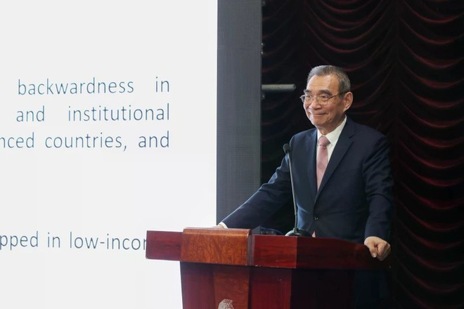 Le professeur Justin Yifu Lin. Photo: VietnamPlus